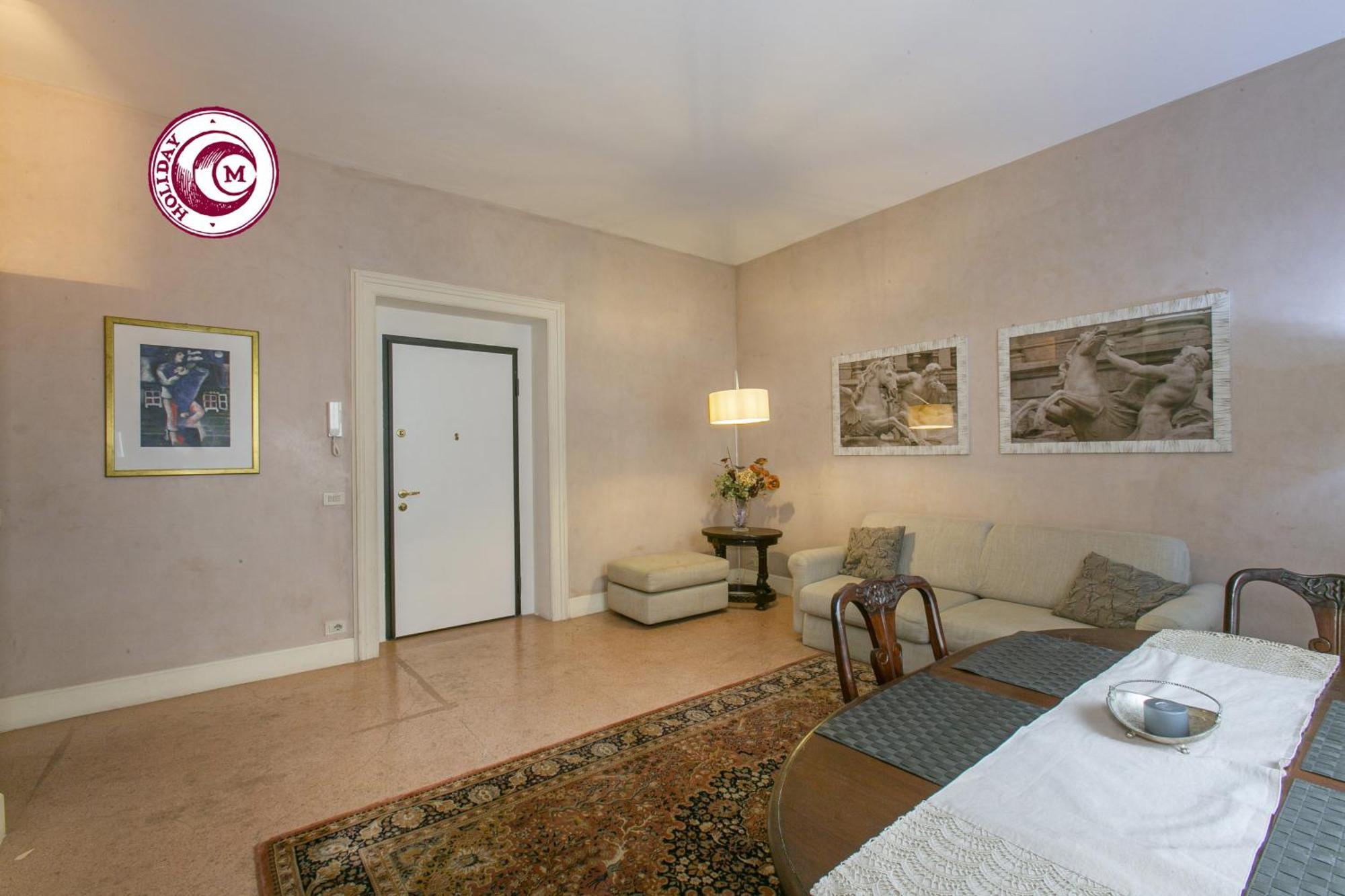C M Piazza Cavour Elegant Flat Apartment Rom